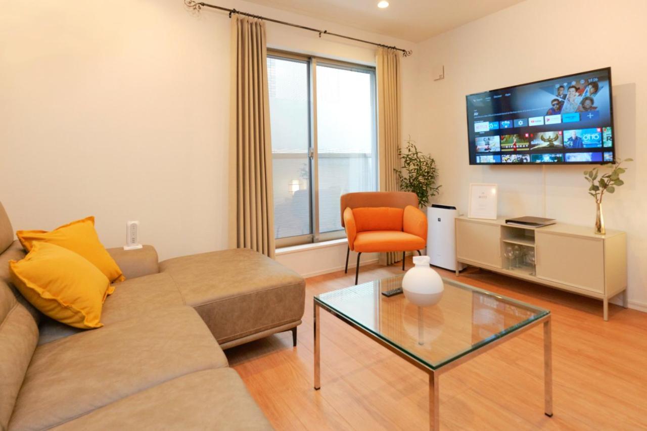 Shinjuku 1 Sta.・98㎡・4Br Entire Home Upscale Area Tokió Kültér fotó