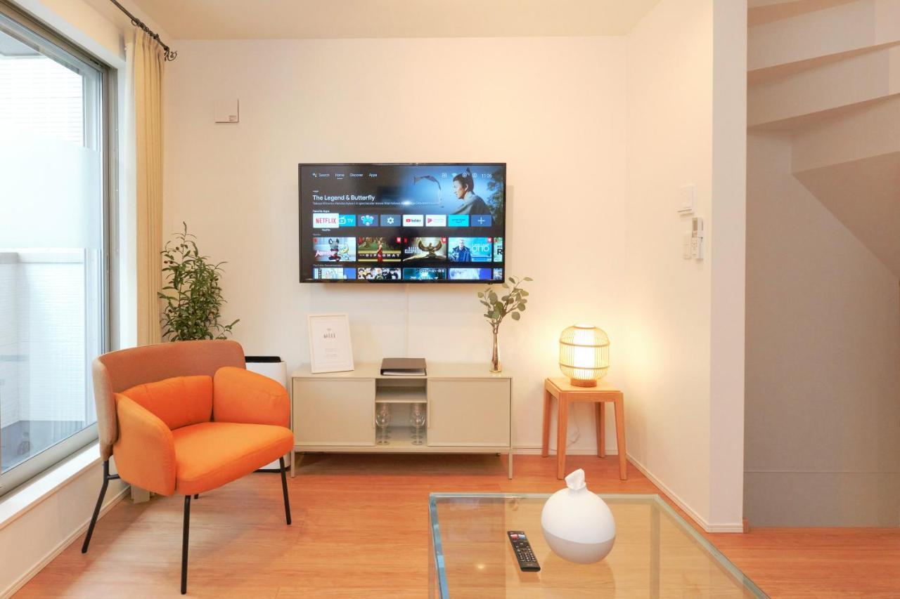 Shinjuku 1 Sta.・98㎡・4Br Entire Home Upscale Area Tokió Kültér fotó